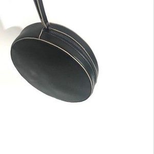 & Other Stories Leather circle round purse bag